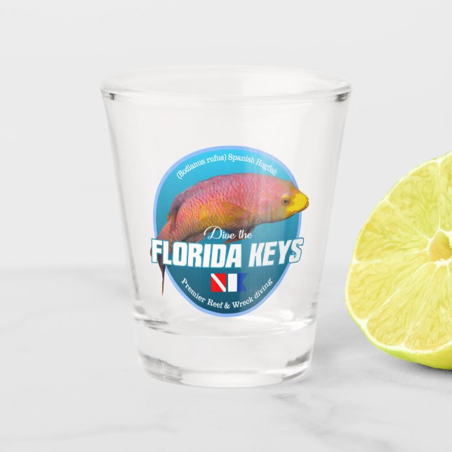 Vaso De Chupito Cayos de Florida (DD2) (Anverso)