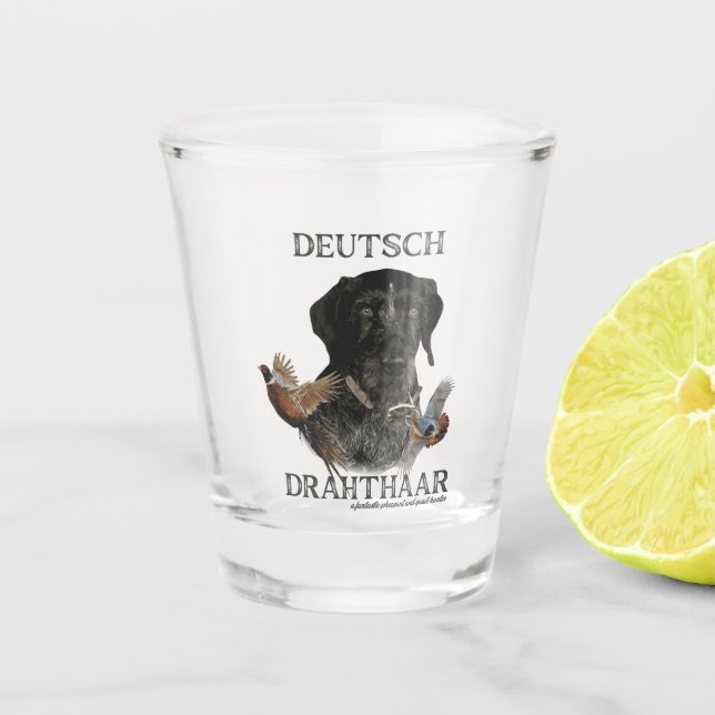 Vaso De Chupito Caza de faisanes (Anverso)