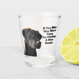 Vaso De Chupito Caza de Patos Perro de Pájaro Cita graciosa Labrad