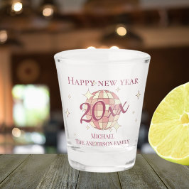 Vaso De Chupito Celebración de la fiesta de Nochevieja 2025