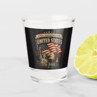 Vaso De Chupito Celebración del 250 Aniversario de Estados Unidos