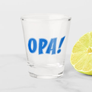Vaso De Chupito Celebración del Griego de Opa