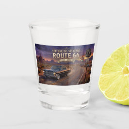 Vaso De Chupito Celebrando 100 Años: Ruta 66