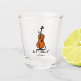 Vaso De Chupito Cello de Música Cellista