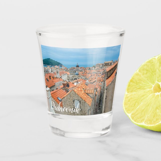 Vaso De Chupito Centro de Dubrovnik (Anverso)