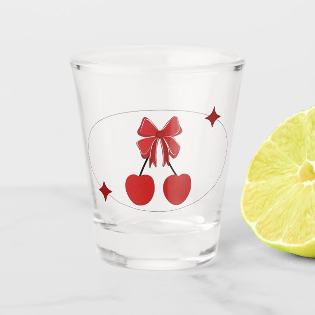 Vaso De Chupito Cereza (Anverso)