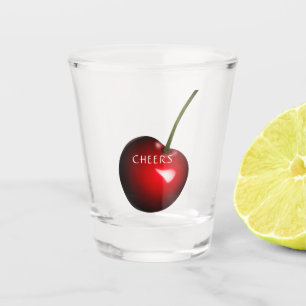 Vaso De Chupito Cerezo dulce rojo - Sabroso - Saludos
