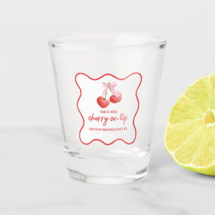 Vaso De Chupito Cerezo en la mejor baya rosada