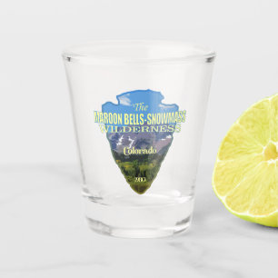 Vaso De Chupito Cernícalo de ciruela (punta de flecha)