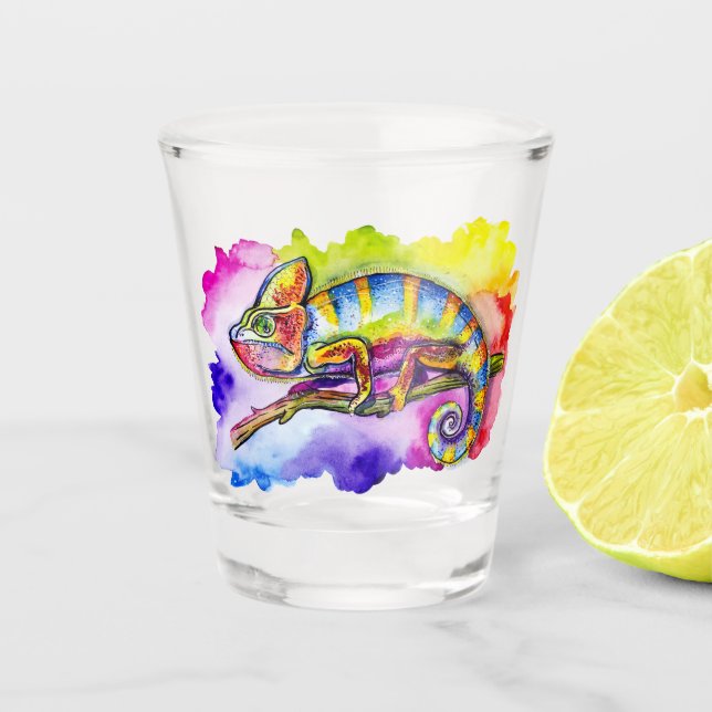 Vaso De Chupito Chameleon (Anverso)