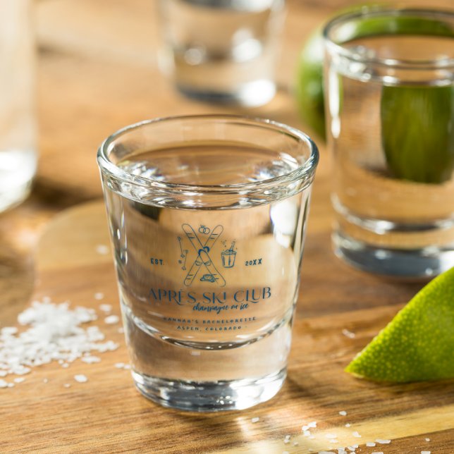 Vaso De Chupito Champagne con hielo | Après Ski Winter Bachelorett (Subido por el creador)