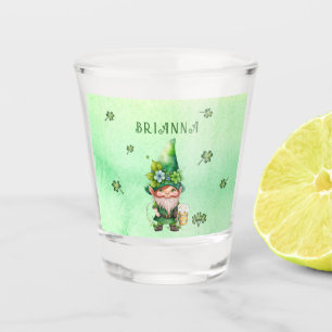Vaso De Chupito Charm Leprechaun Gnome - Personalizado