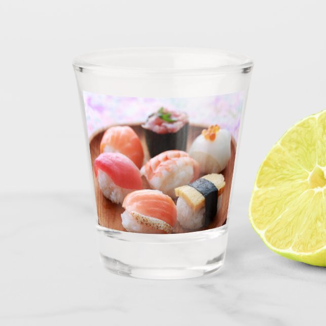 Vaso De Chupito Charming Sushi Delight – Glassware by SUSHIMI (Anverso)