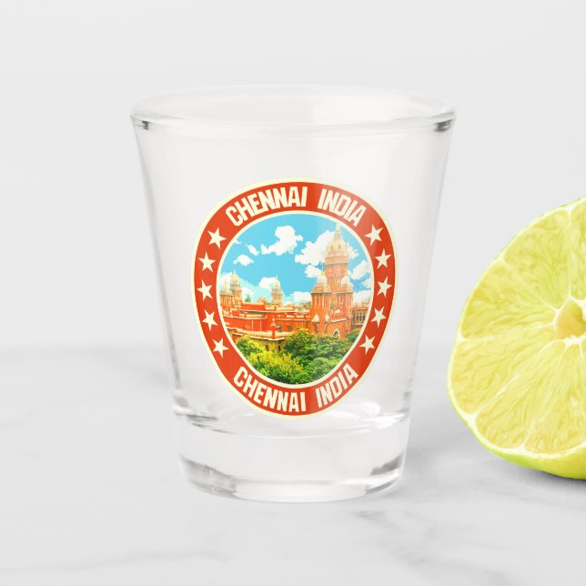 Vaso De Chupito Chennai (Anverso)