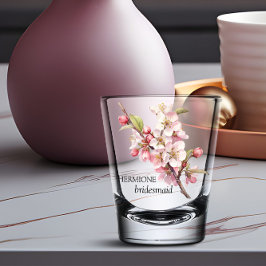 Vaso De Chupito Cherry Blossom Bridesmaid