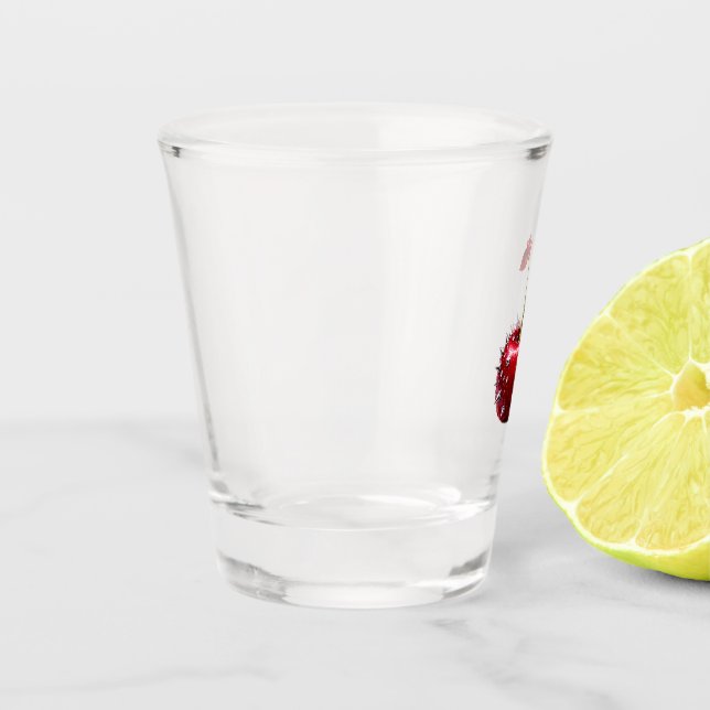 Vaso De Chupito Cherry Rock Style (Izquierda)