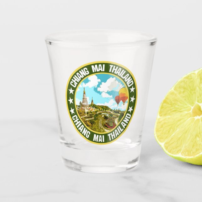 Vaso De Chupito Chiang Mai (Anverso)