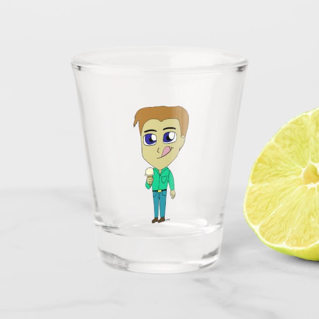 Vaso De Chupito chibi (Anverso)