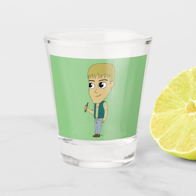 Vaso De Chupito chibi (Anverso)