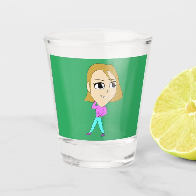 Vaso De Chupito chibi (Anverso)