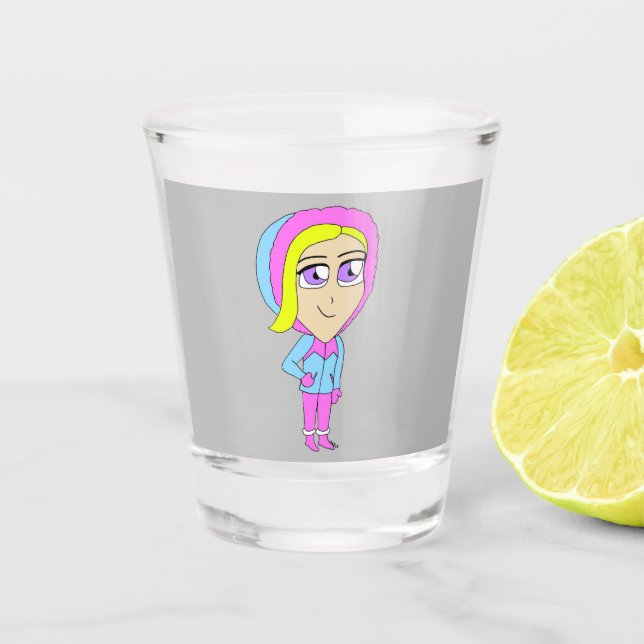 Vaso De Chupito chibi (Anverso)