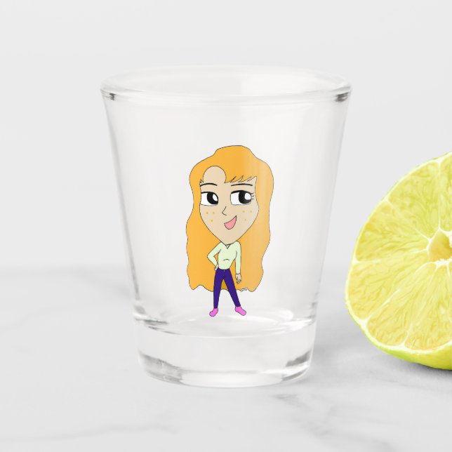 Vaso De Chupito chibi (Anverso)
