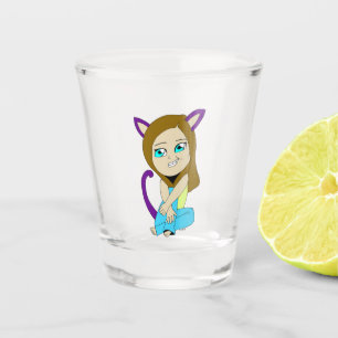 Vaso De Chupito chibi catgirl