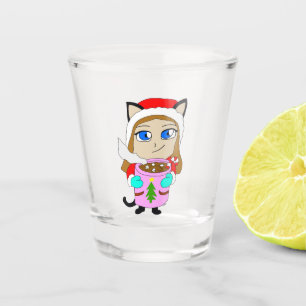 Vaso De Chupito chibi catgirl