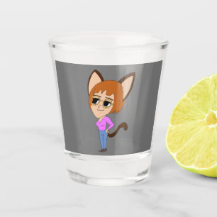 Vaso De Chupito chibi catgirl