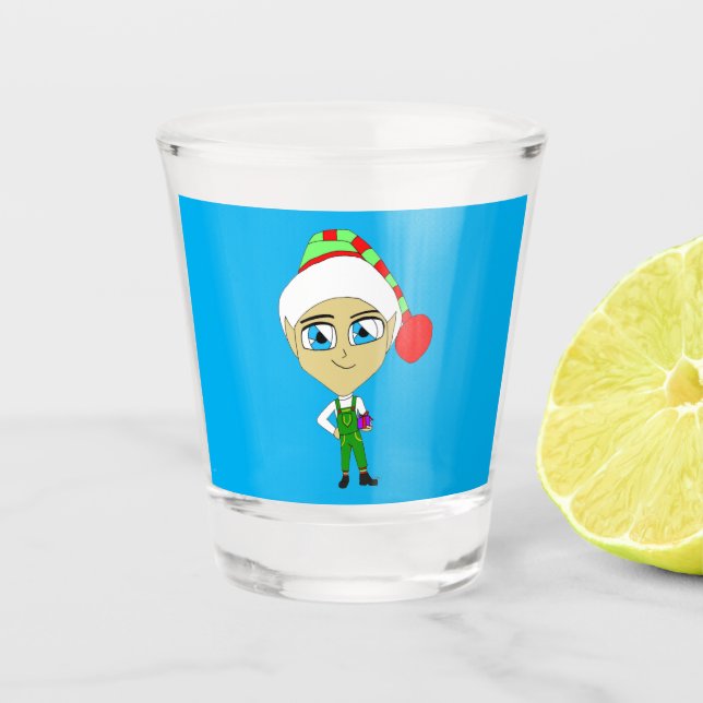 Vaso De Chupito chibi elf (Anverso)