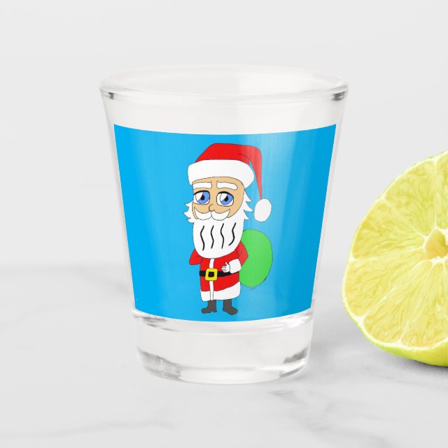 Vaso De Chupito Chibi Santa Claus (Anverso)