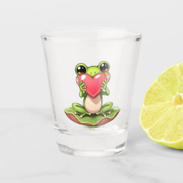 Vaso De Chupito Chibi Toad in Pink and Green