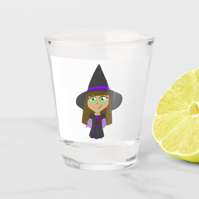 Vaso De Chupito chibi witch (Anverso)