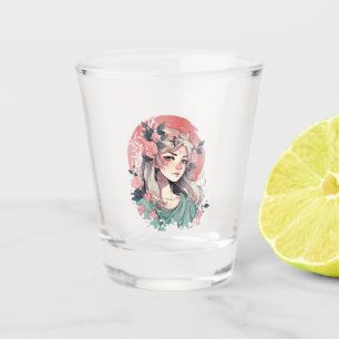 Vaso De Chupito Chica Anime Bonita