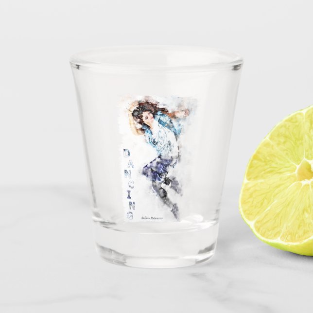 Vaso De Chupito Chica bailarín 2 (Anverso)