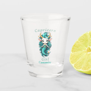 Vaso De Chupito Chica Capricornio Sirena Thunder_Cove