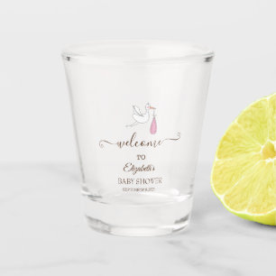 Vaso De Chupito Chica Cigüeña Linda