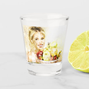 Vaso De Chupito Chica con frutas