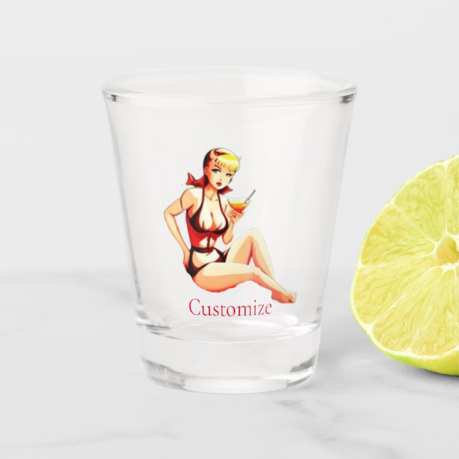 Vaso De Chupito Chica de Bikini Thunder_Cove (Anverso)