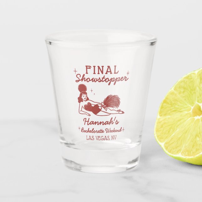 Vaso De Chupito Chica de Espectáculo Final de Gran Clausura Solter (Anverso)