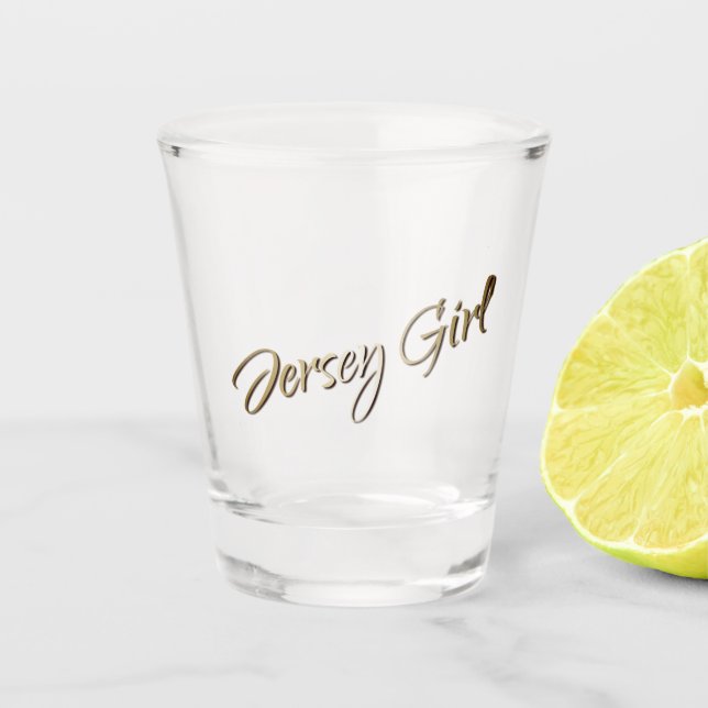 Vaso De Chupito Chica de Jersey (Anverso)