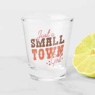 Vaso De Chupito Chica de pueblo pequeño