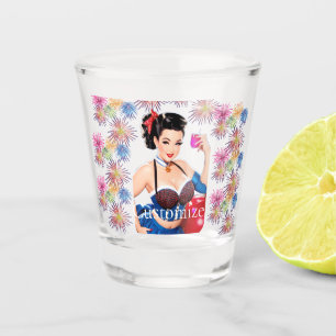 Vaso De Chupito Chica del Fiesta de cócteles Thunder_Cove