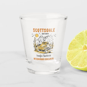 Vaso De Chupito Chicas del Desert Bachelorette Party Personalizado