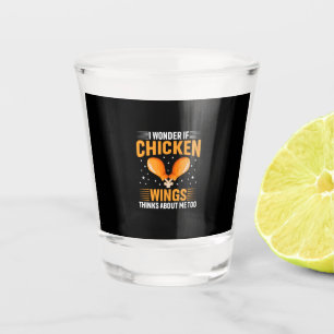 Vaso De Chupito Chicken Art Chicken Wing