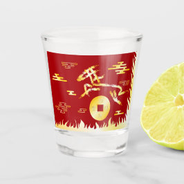 Vaso De Chupito Chinese Lunar New Year of the Horse 2026 4724 Fire