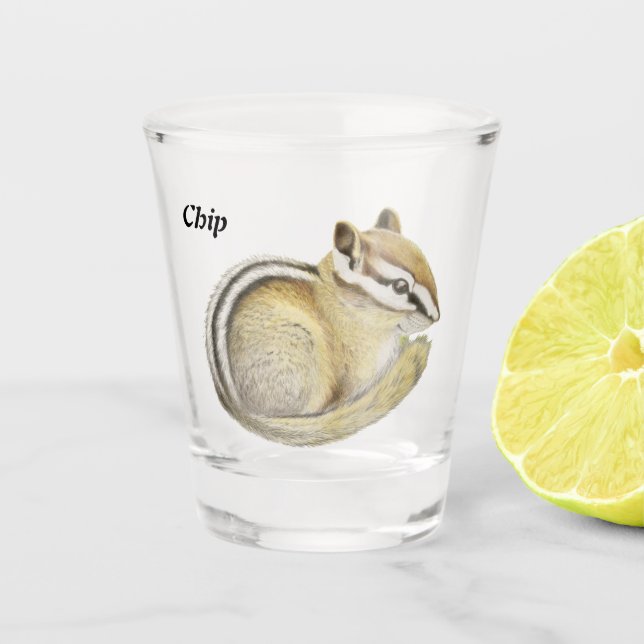 Vaso De Chupito Chipmunk (Anverso)