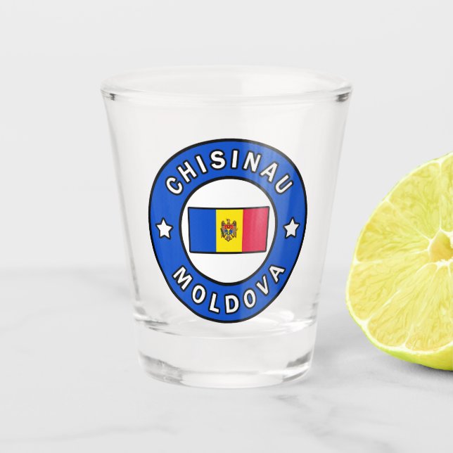 Vaso De Chupito Chisinau Moldavia (Anverso)