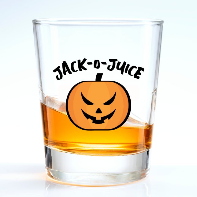Vaso De Chupito Chiste Jack O Lantern Juice Halloween Pumpkin Pun (Subido por el creador)