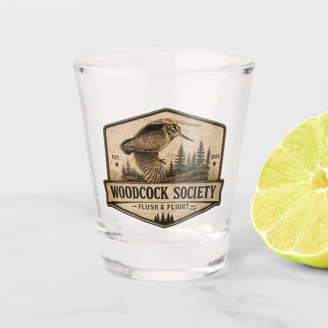 Vaso De Chupito Chocha  (Anverso)